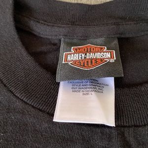 Harley Davidson Barbados Tee Shirt Size Large